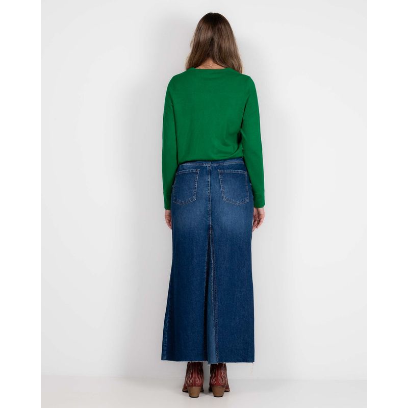 Fusta-din-denim-cu-talie-inalta-24KOSS0003