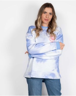 Bluza din bumbac organic cu interior pufos 24KOSS5001