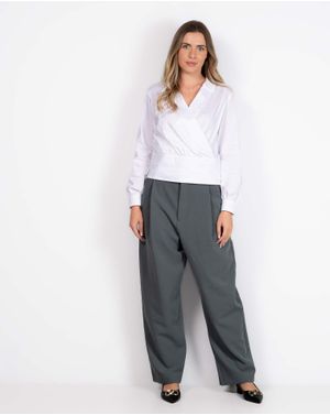 Pantaloni uni cu buzunare 24KOSV3002