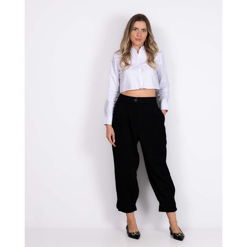 Pantaloni-trei-sferturi-cu-talie-inalta-24KOSV3007