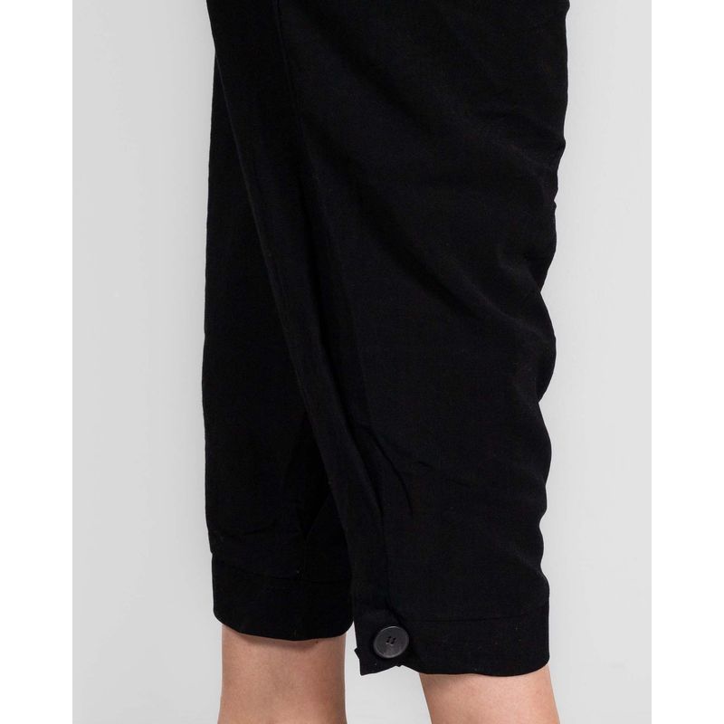 Pantaloni-trei-sferturi-cu-talie-inalta-24KOSV3007