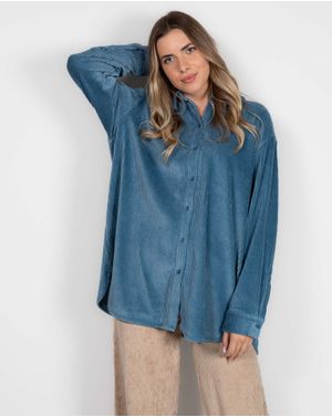 Camasa uni cu aspect texturat 24KOSV7001