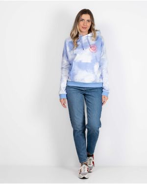 Jeans din denim cu talie inalta 24KOSV9006