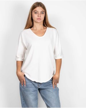 Bluza asimetrica cu maneca scurta N231682028
