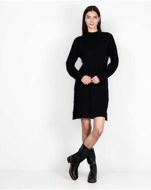 Rochie cu guler pe gat 24MKF05017