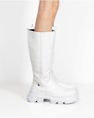 Cizme Keys cu talpa groasa si fermoar partial 24HAT48001