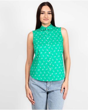 Bluza din bumbac fara maneci 24ALN24006