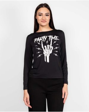 Bluza subtire cu imprimeu 24MAB02032