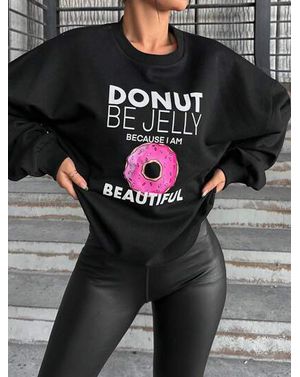 Bluza casual Shein cu maneca lunga 24MAE37002