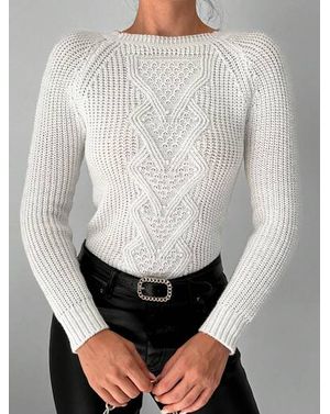 Pulover Shein din tricot 24MAE37047