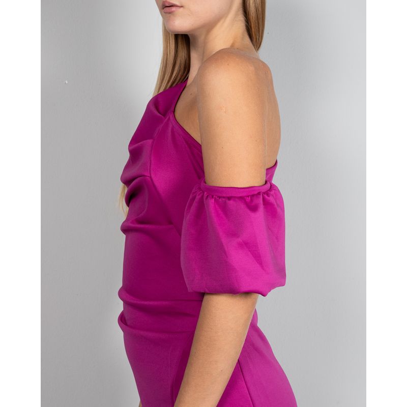 Rochie-uni-cu-un-umar-gol-23YEL17038