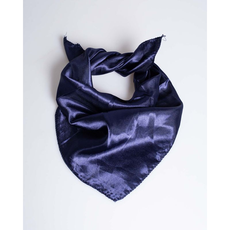 Esarfa-bleumarin-din-material-fin
