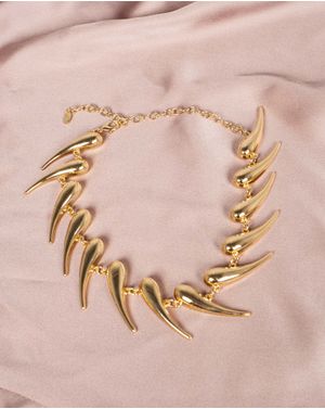 Colier auriu punk glam