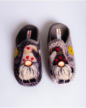 Papuci de casa Adam's cu talpa antiderapanta 24HAT61013