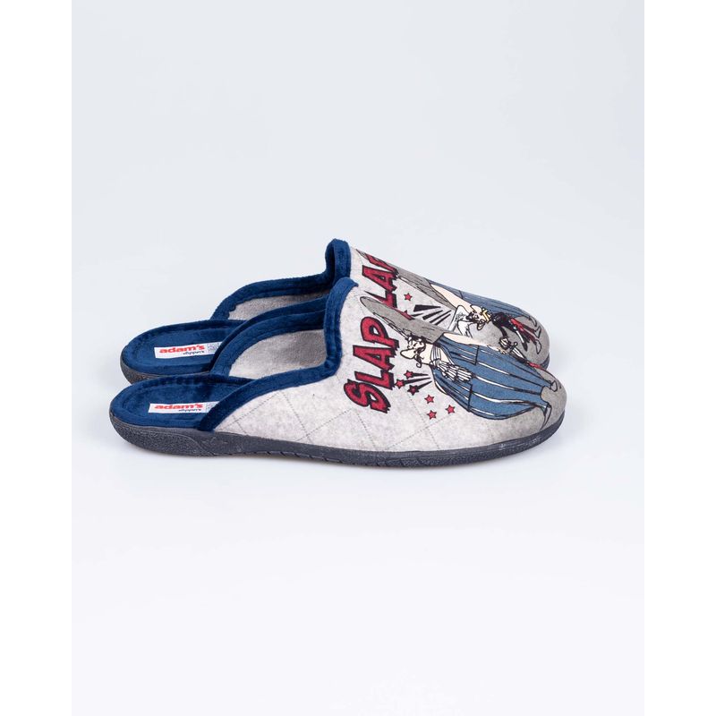 Papuci-de-casa-Adams-cu-imprimeu-24HAT64023