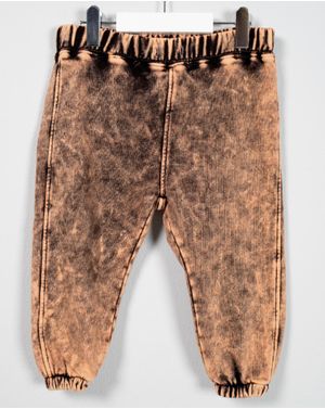 Pantaloni din bumbac cu efect prespalat pentru baieti 23SPO19007
