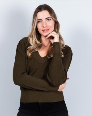 Pulover uni cu maneca lunga 24MKF04149