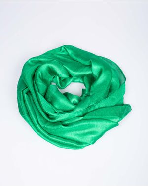 Esarfa verde din material fin