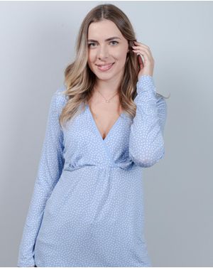 Bluza maternity cu imprimeu 24ALN24005