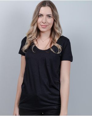 Tricou basic cu buzunar la piept N240680002