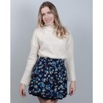Fusta-scurta-din-bumbac-cu-talie-elastica-N241303001