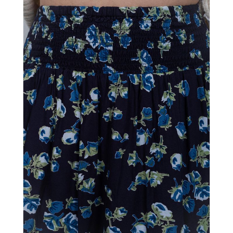 Fusta-scurta-din-bumbac-cu-talie-elastica-N241303001