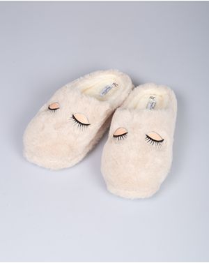 Papuci de casa pufosi Adams 24HAT60011
