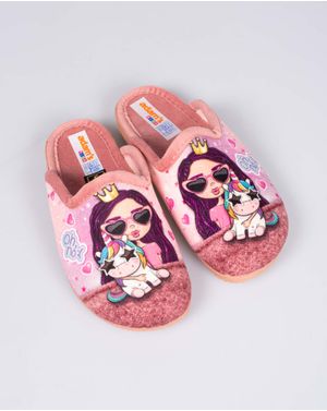 Papuci de casa Adams pentru fete 24HAT55033