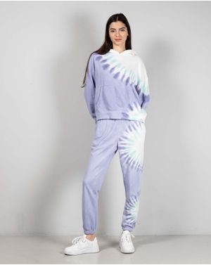 Pantaloni de trening cu efect tie dye si buzunare 24MAY16032