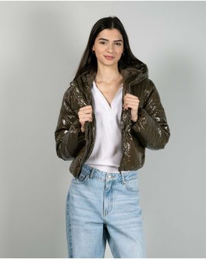Geaca VILA cu fermoar si capse 24LGD34005