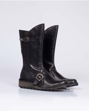 Cizme Fly London din piele naturala cu fermoar 24FLY01006