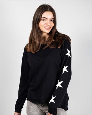 Bluza cu imprimeu pe maneca 24MAY16006