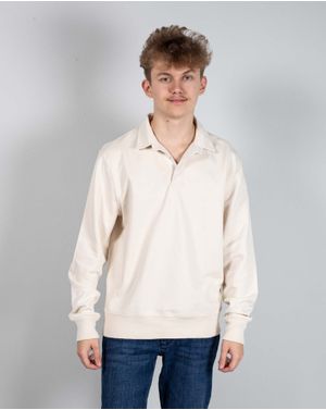 Bluza din bumbac cu guler ascutit N241441001