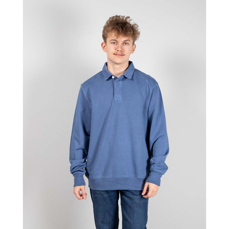 Bluza-din-bumbac-cu-maneca-lunga-si-nasturi-la-baza-gatului-N241441002