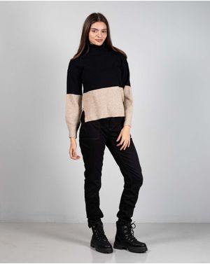 Jeans uni cu fermoar metalic 24KOS76017