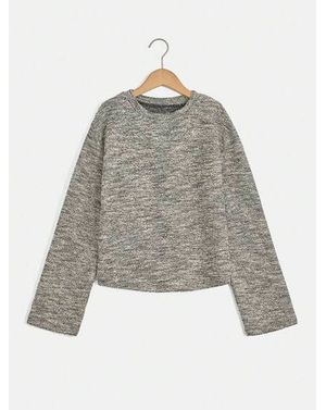 Bluza Shein cu maneca lunga pentru fete 24MAE38065