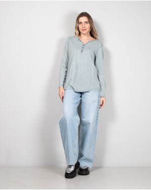 Bluza din bumbac cu maneca lunga N241438007