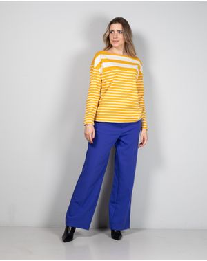 Bluza din bumbac cu dungi N241403009