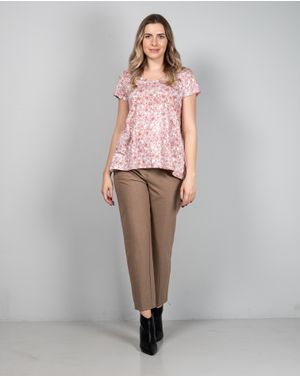 Tricou asimetric din bumbac N241454006