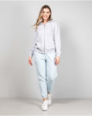 Hanorac din bumbac cu fermoar metalic N241405001