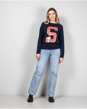 Bluza din bumbac cu imprimeu N241412001