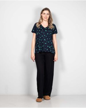 Bluza de pijama cu maneca scurta N241454004