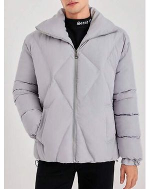 Geaca Shein casual cu buzunare pentru barbati 24MAE39005