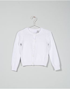 Cardigan din bumbac tricotat 24MKF02011