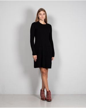 Rochie tricotata cu maneca lunga 24MKF03032