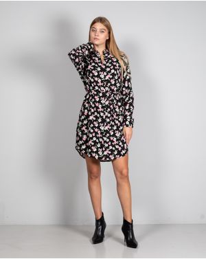 Rochie Pieces din vascoza cu nasturi 24POS47608