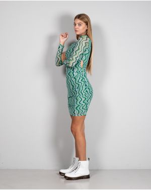 Rochie Vero Moda cu fronseuri si maneca lunga 24POS47690