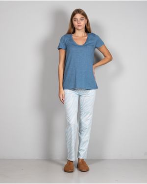 Pantaloni de pijama din bumbac 24MUR45019
