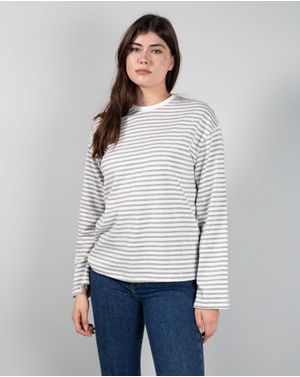 Bluza cu dungi si maneca lunga 24CLO03017