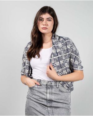 Blazer cu maneca scurta 24DAV07003